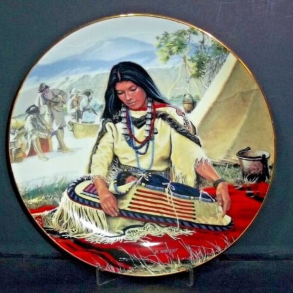 1989 - THE HAMILTON COLLECTION - SACAJAWEA #0266E - DANIEL WRIGHT